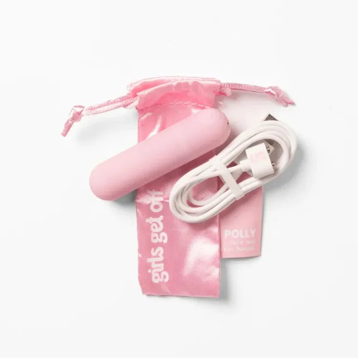 Girls Get Off - Polly - Pink Rechargeable Bullet - BULLETS & EGGS
