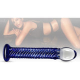 Glass Romance 7 Blue 7.5in - Adult Toys