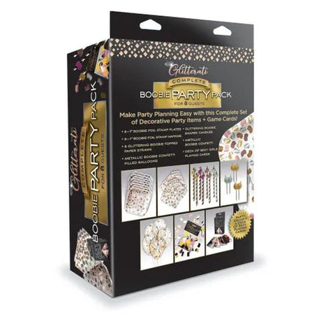Glitterati Complete Boobie Party Pack - Naughty by Nature Adult Store