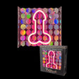 Glitterati Neon Pink Penis Sign - Novelty Neon Light - NOVELTIES