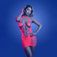 GLOW Aphrodisiac Dress Glow In The Dark Pink One Size - LINGERIE & BODY WEAR