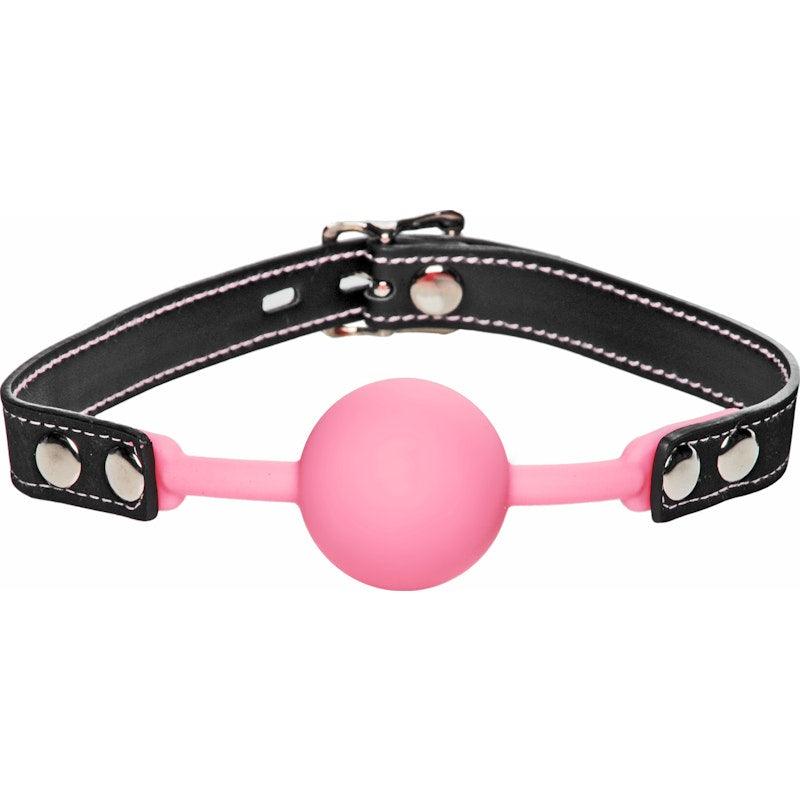 Glow Gag Glow in the Dark Silicone Ball Gag - Naughty by Nature Adult Store