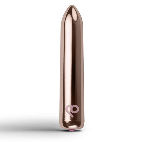Golden Rose Rechargeable Bullet - Naughty by Nature Adult Store