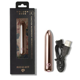 Golden Rose Rechargeable Bullet - Naughty by Nature Adult Store