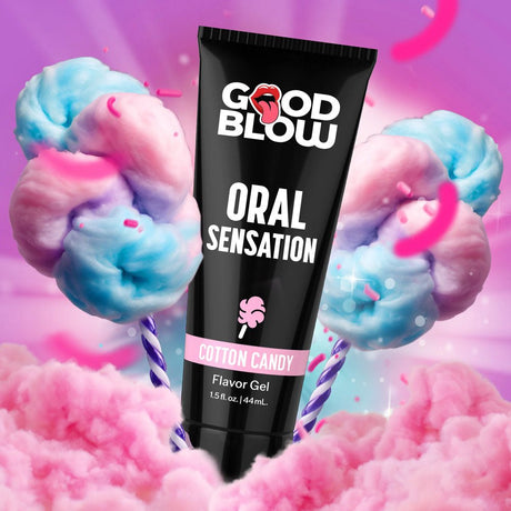 Good Blow Oral Sensation Gel - Cotton Candy - LOTIONS & LUBES