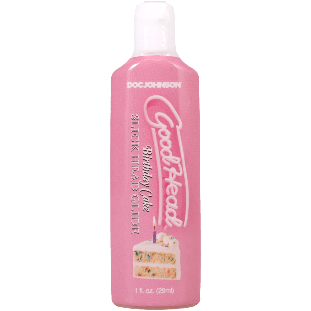 GoodHead Birthday Blowjob Kit - Birthday Cake with Helping Head Stroker - Naughty by Nature Adult Store