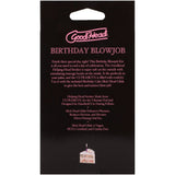 GoodHead Birthday Blowjob Kit - Birthday Cake with Helping Head Stroker - Naughty by Nature Adult Store