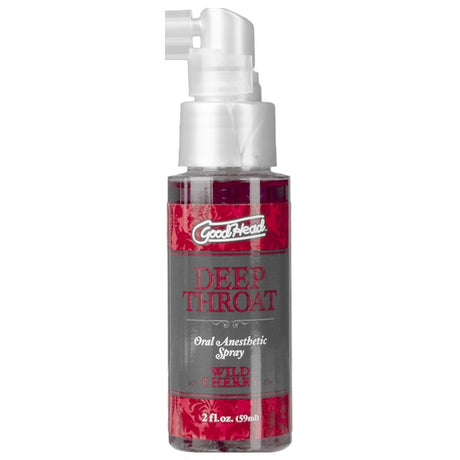 GoodHead Deep Throat Spray Cherry 59ml - Lotions & Potions
