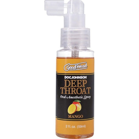 GoodHead Deep Throat Spray Mango 59ml - Lotions & Potions