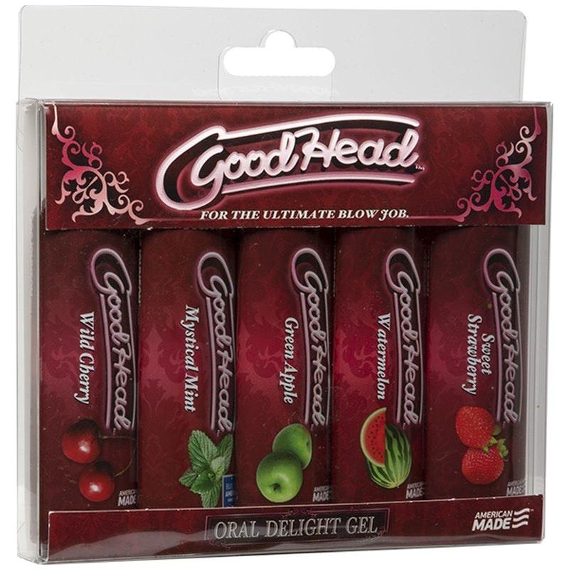 GoodHead Oral Delight Gel 1 oz 5 Pc - Lotions & Potions