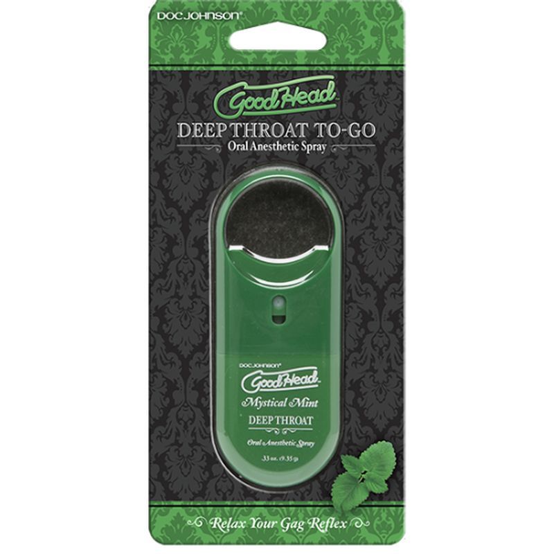 GoodHead To Go Deep Throat Spray Mint 9ml - Lotions & Potions