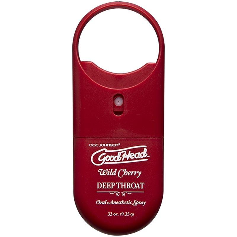 GoodHead To-Go Deep Throat Spray Wild Cherry 9ml - Naughty by Nature Adult Store