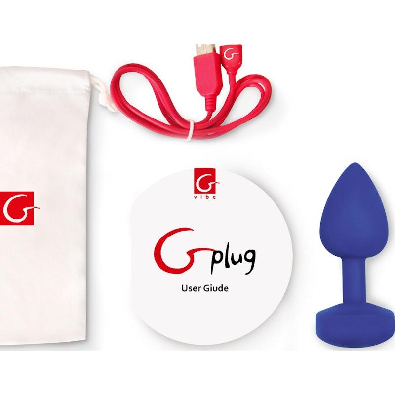 Gplug Large Navy Blue - Naughty by Nature Adult Store