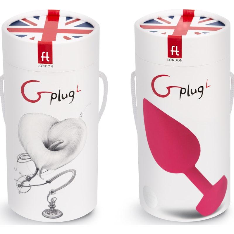 Gplug Large Neon Rose - Adult Toys