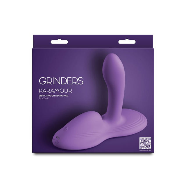 Grinders Paramour Purple USB Rechargeable Vibrating Grinder Pad - STIMULATORS