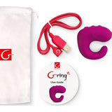 Gring XL Sweet Raspberry - Adult Toys