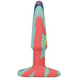 Groovy Silicone Anal Plug 4in Sunrise - Adult Toys
