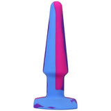 Groovy Silicone Anal Plug 5in Berry - Adult Toys