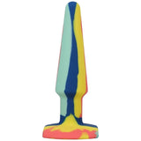 Groovy Silicone Anal Plug 5in Sunrise - Adult Toys