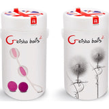 Gvibe Geisha Balls 2 | 5 - Stage Kegel Training Set - Pink Silicone - Adult Toys
