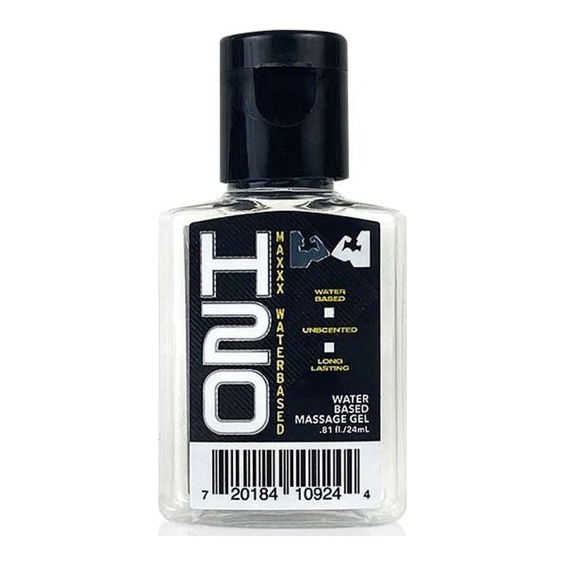 H2O MAXXX Lubricant Gel Travel Size 24ml - Lotions & Potions