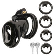 Hard Stop Double Ring Chastity Cage - Adult Toys - Naughty by Nature Adult Store