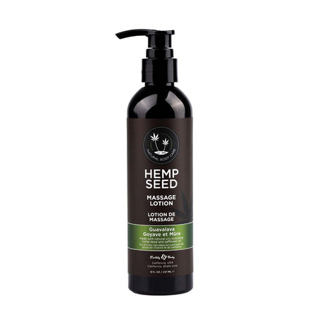 Hemp Seed Massage Lotion - (Guava & Blackberry) Scented - Naughty by Nature Adult Store