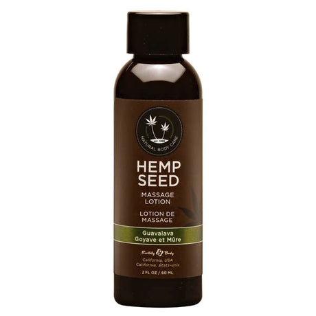Hemp Seed Massage Lotion - (Guava & Blackberry) Scented - LOTIONS & LUBES