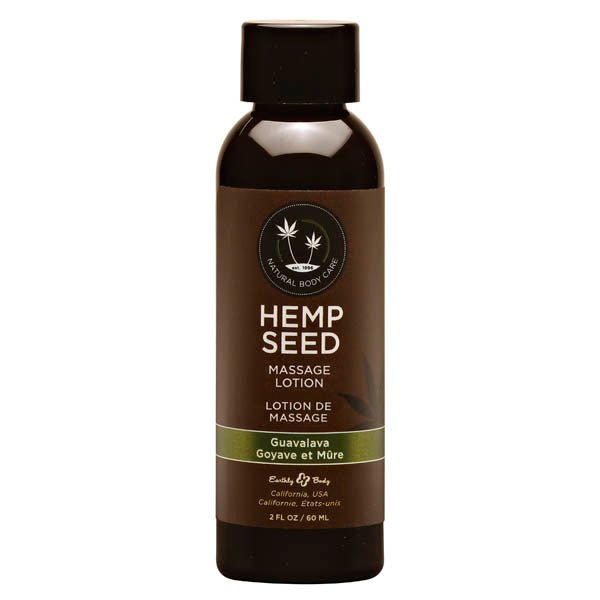 Hemp Seed Massage Lotion - (Guava & Blackberry) Scented - LOTIONS & LUBES