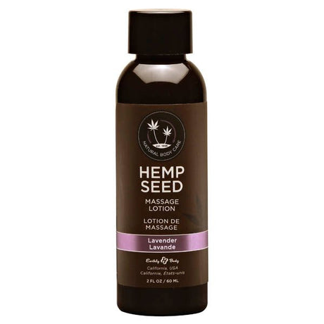 Hemp Seed Massage Lotion - Lavender Scented - LOTIONS & LUBES