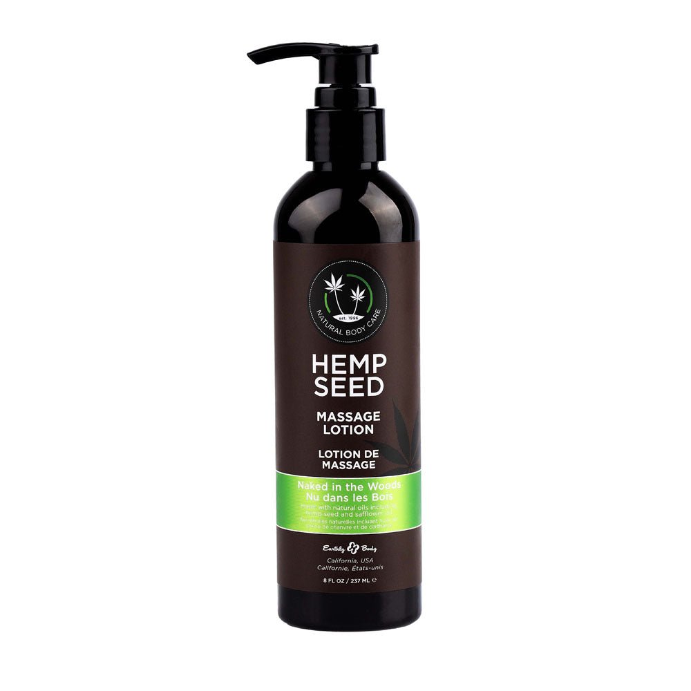 Hemp Seed Massage Lotion - Naked In The Woods (White Tea & Ginger) - Naughty by Nature Adult Store