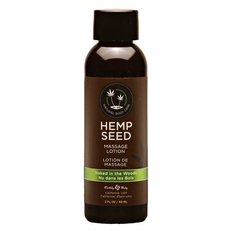 Hemp Seed Massage Lotion - (White Tea & Ginger) Scented - LOTIONS & LUBES