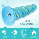 HiSmith - 10" Silicone Aqua Awl Dildo (KlicLok) - Sex Toys
