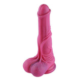 HiSmith - 10" Silicone Pink Monster Dildo (KlicLok) - Sex Toys