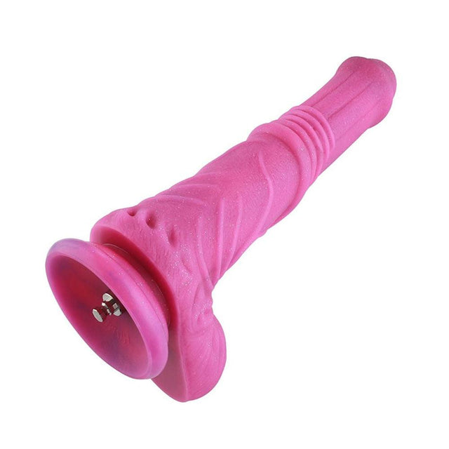 HiSmith - 10" Silicone Pink Monster Dildo (KlicLok) - Sex Toys