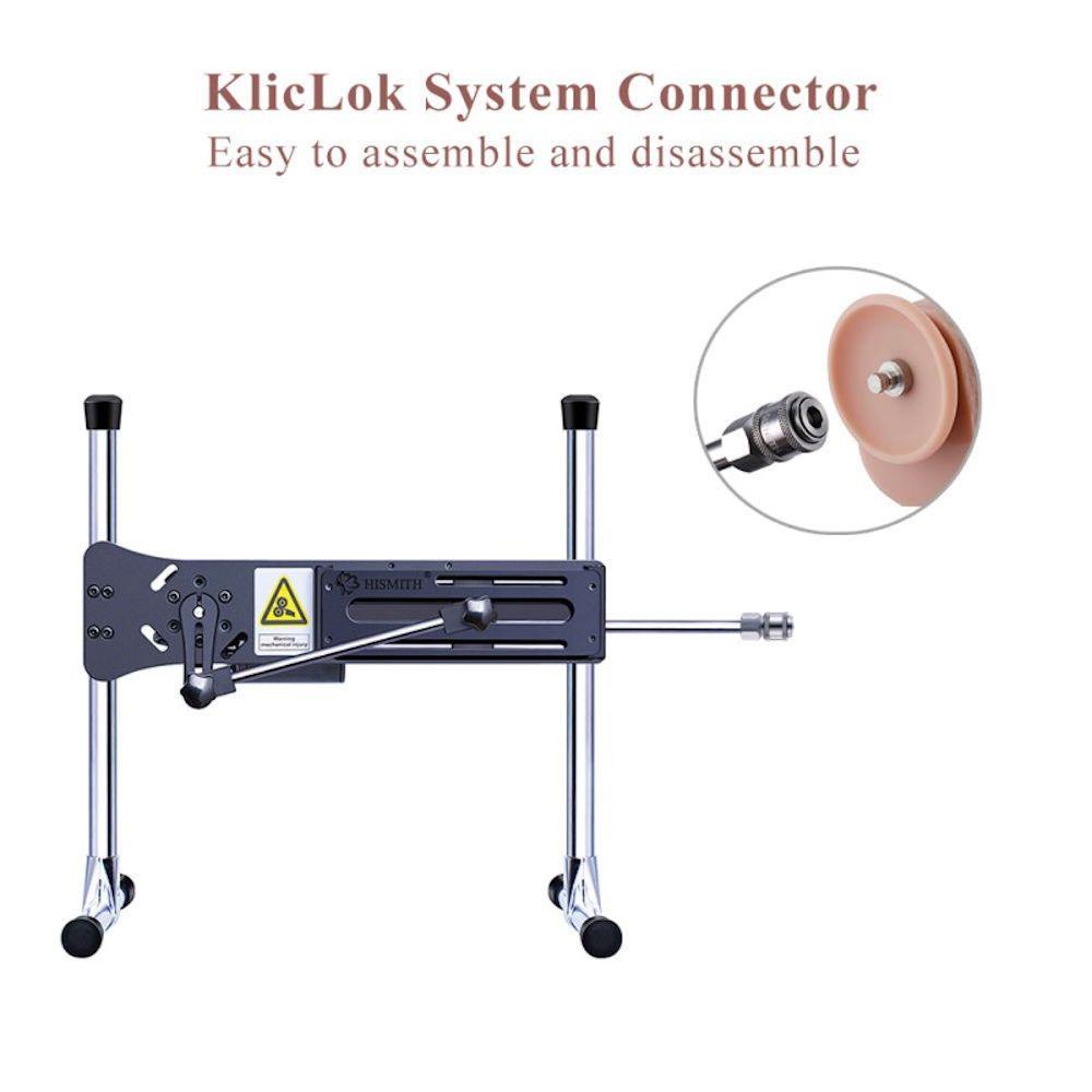 HiSmith - 11.8" Silicone Dildo (KlicLok) - Sex Toys