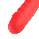HiSmith 7.1" Red Anal Dildo - MACHINES - PREMIUM