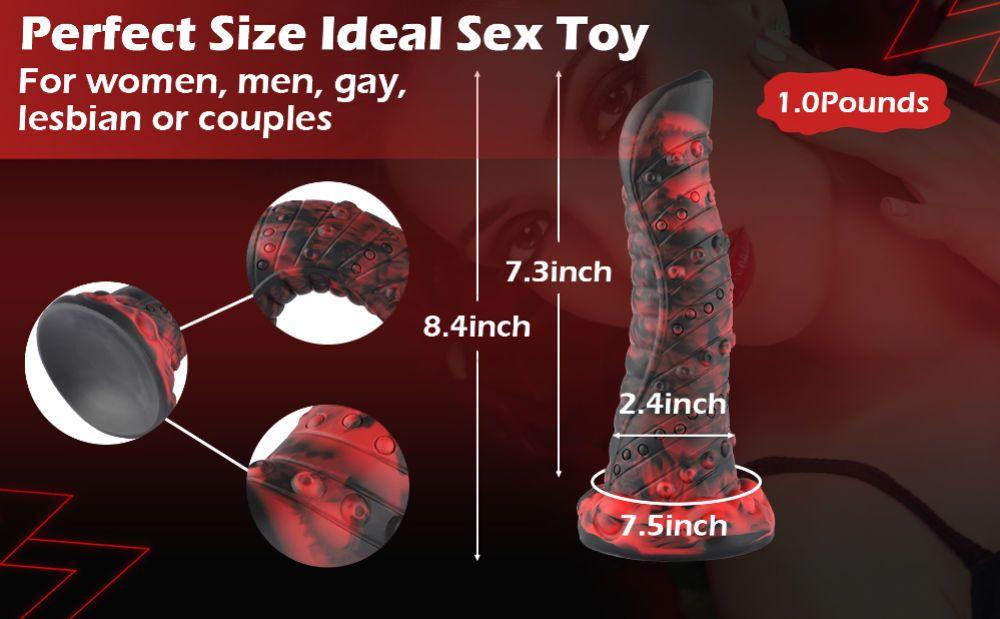 HiSmith 8.4" Monster Anal Dildo G - Spot Dildo - DONGS