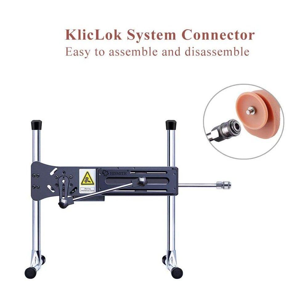 HiSmith - 8.6in Silicone Double Layered Vibrating Dildo With Remote - MACHINES