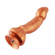 HiSmith - 9.45" Silicone Gold Monster Dildo (KlicLok) - Sex Toys