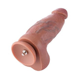 HiSmith - 9.5” Silicone Realistic Dual - Density Thick Dildo - MACHINES - PREMIUM