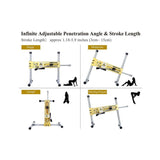 HiSmith - Gold Premium Sex Machine (Remote and App) - Sex Toys