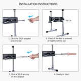 HiSmith - KlicLok to 3XLR Attachment Adaptor - Sex Toys