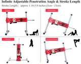 HiSmith Premium Red APP Control with Wireless Remote Sex Machine - MACHINES - PREMIUM