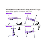 HiSmith - Purple Premium Sex Machine (Remote and App) - Sex Toys