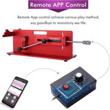 HiSmith Tabletop 2.0 Pro Red APP, Remote, Wire 3 In 1 Control Premium Sex Machine - MACHINES - PREMIUM