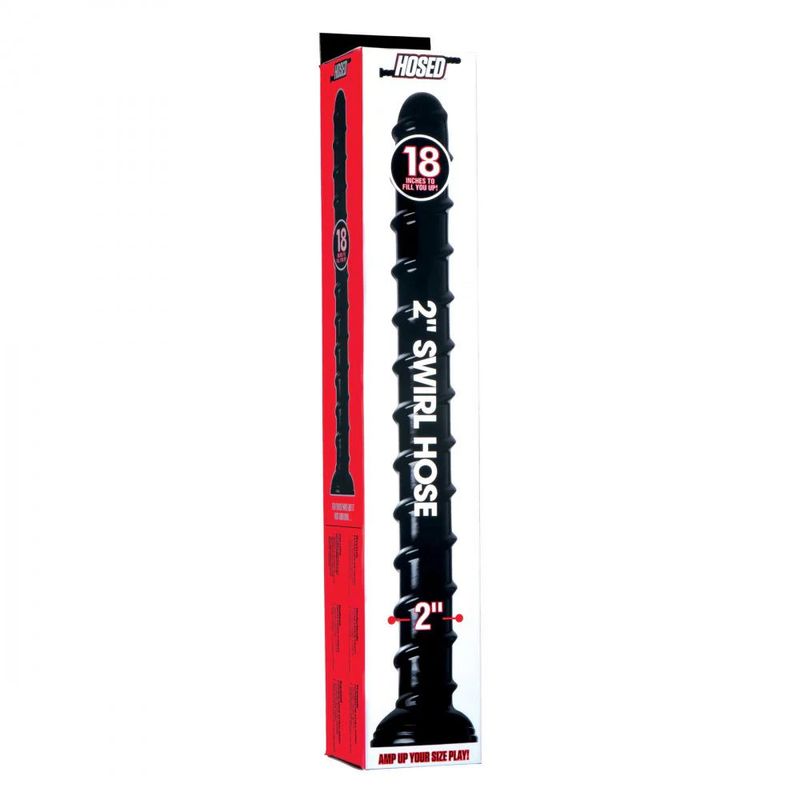 Hosed 18in Swirl Thick Anal Snake - Adult Toys - Naughty by Nature Adult Store