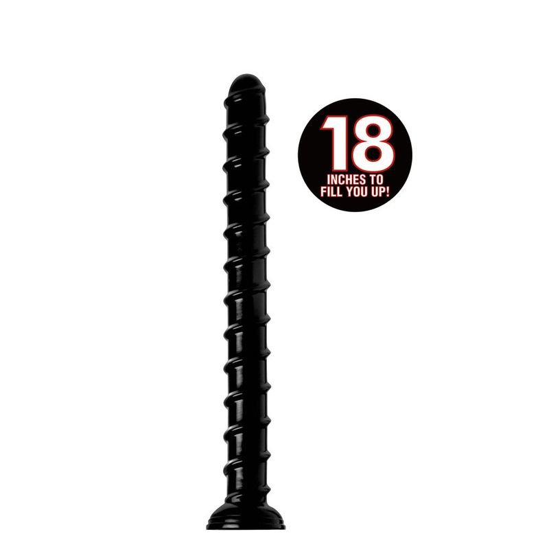 Hosed 18in Swirl Thick Anal Snake - Adult Toys - Naughty by Nature Adult Store