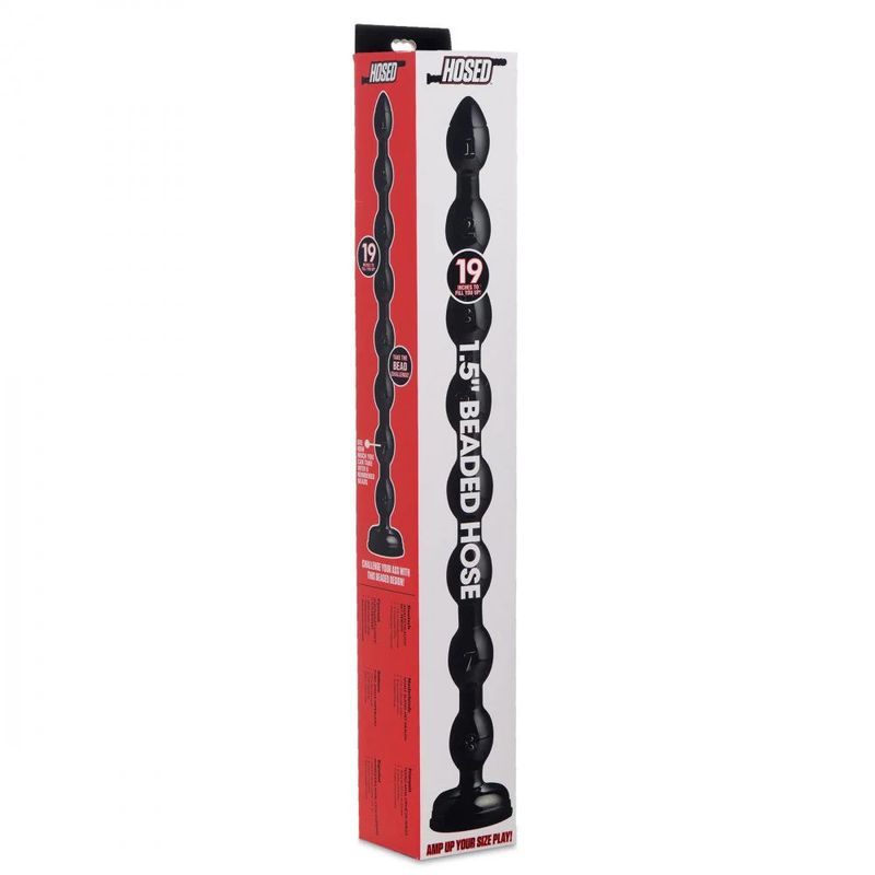Hosed 19in Beaded Anal Snake - Adult Toys - Naughty by Nature Adult Store
