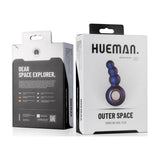 Hueman Outer Space Beaded Silicone Vibrating Anal Plug – 10 Modes - Adult Toys